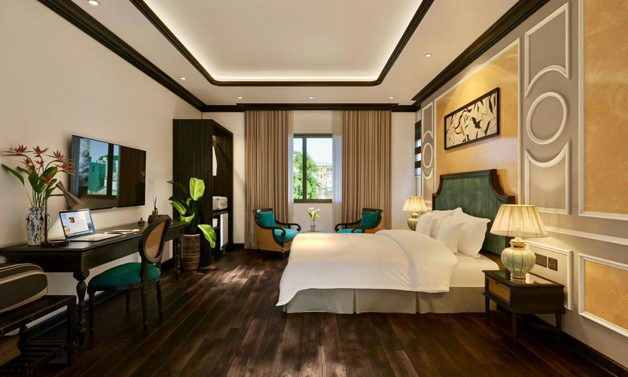 Grand Ha Noi Hotel Hanói Exterior foto